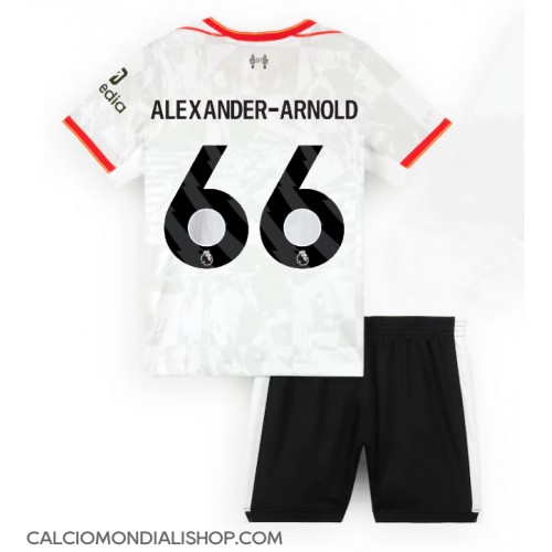 Maglie da calcio Liverpool Alexander-Arnold #66 Terza Maglia Bambino 2024-25 Manica Corta (+ Pantaloni corti)